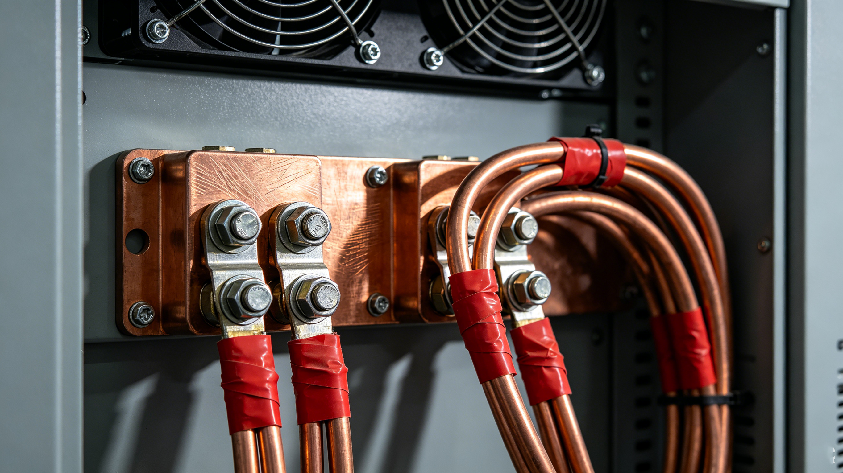 High-Current Wiring Of Energy Storage PCS Converters